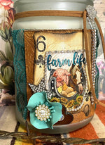 Farm Life Candle