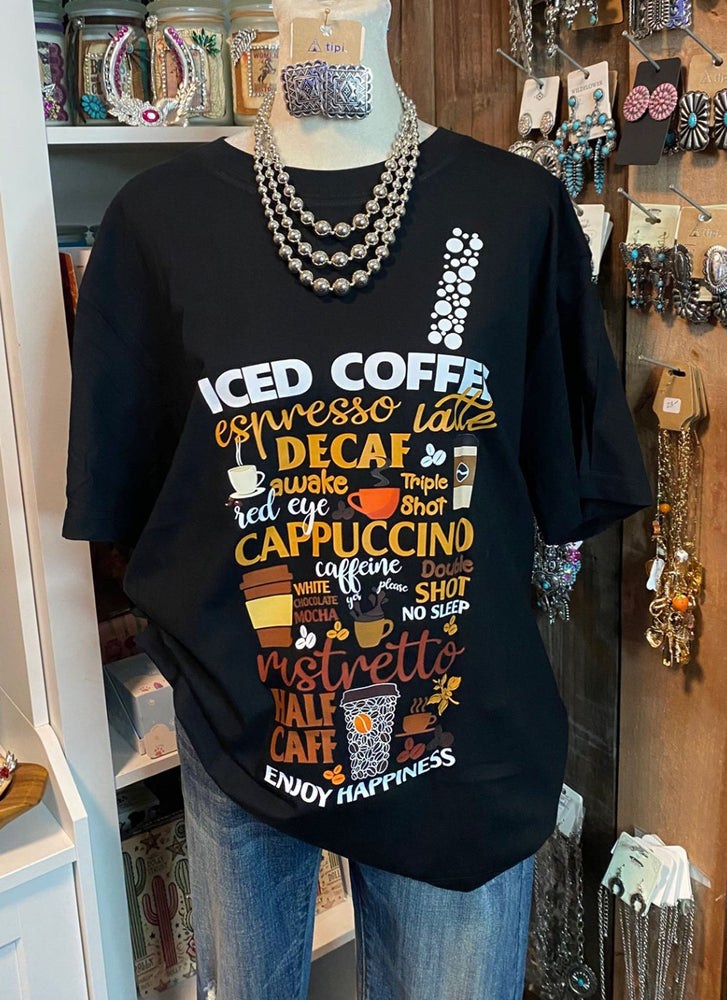 Iced Coffee T Shirt