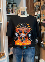 Halloween Highlander Cow T