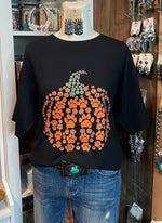 Paw Print Pumpkin T