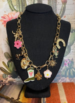 Colorful Cowgirl Charm Necklace
