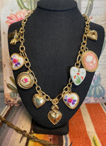 Elegant Heart Charm Neckalce