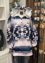 Aztec Hoodie Top