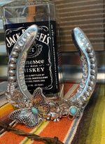 Butterfly Kisses Horseshoe