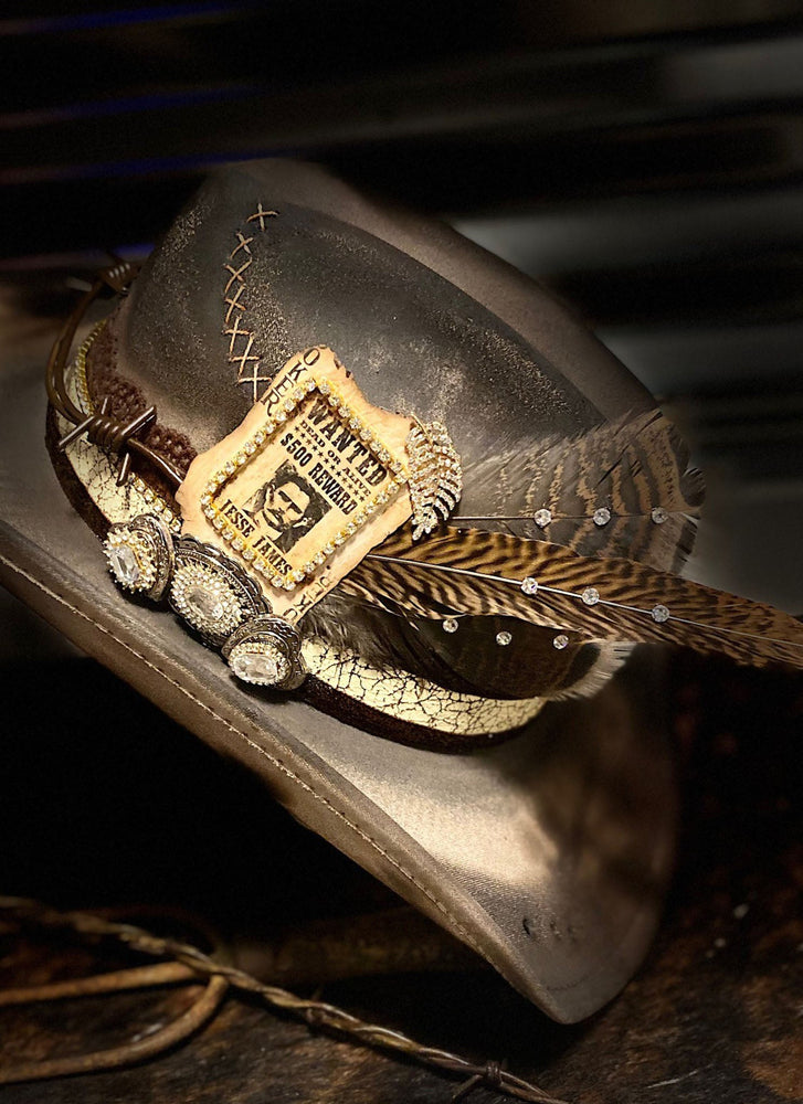 Jesse James- Distressed Hat