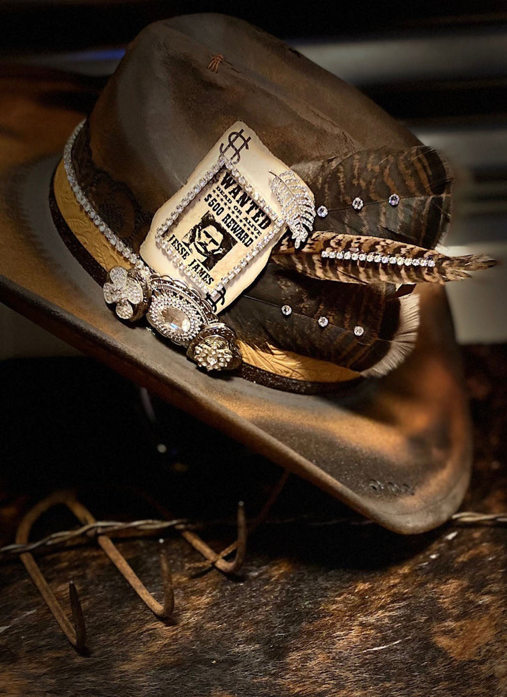 Jesse James- Distressed Hat