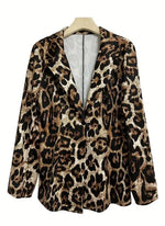 On Trend Leopard Blazer