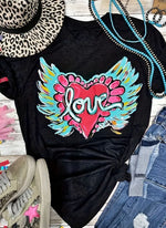 Love Angel Wing Shirt