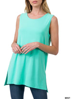 Mint Sleeveless Top