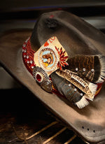 Be A Cowgirl - Distressed Hat