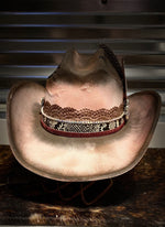 Be A Cowgirl - Distressed Hat