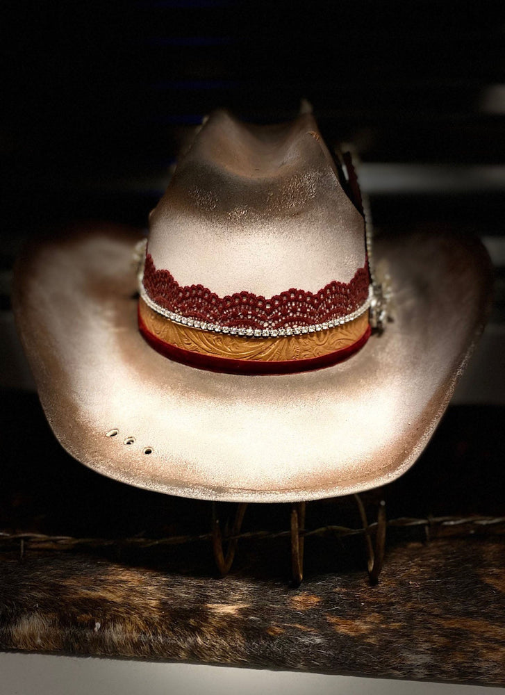 Vintage Cowgirl - Distressed Hat