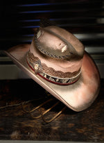 Be A Cowgirl - Distressed Hat