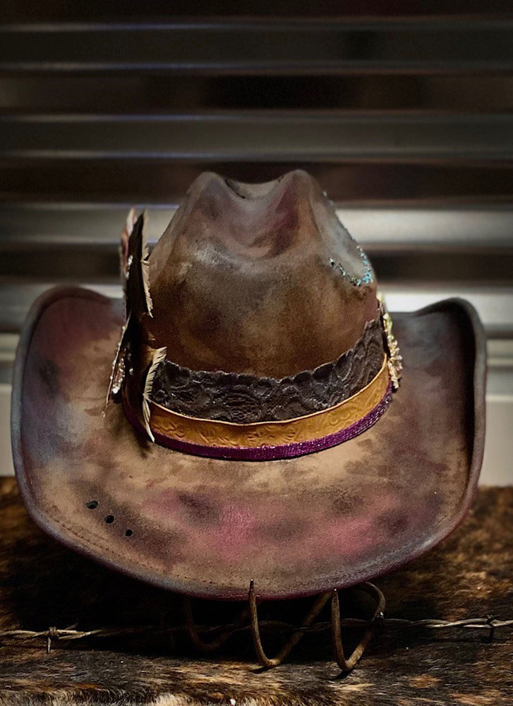 Cowgirl Distressed Hat