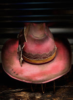Be A Cowgirl - Distressed Hat