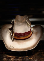 Vintage Cowgirl - Distressed Hat