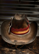 Be A Cowgirl - Distressed Hat