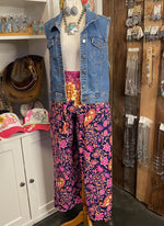 Floral Capri Pants