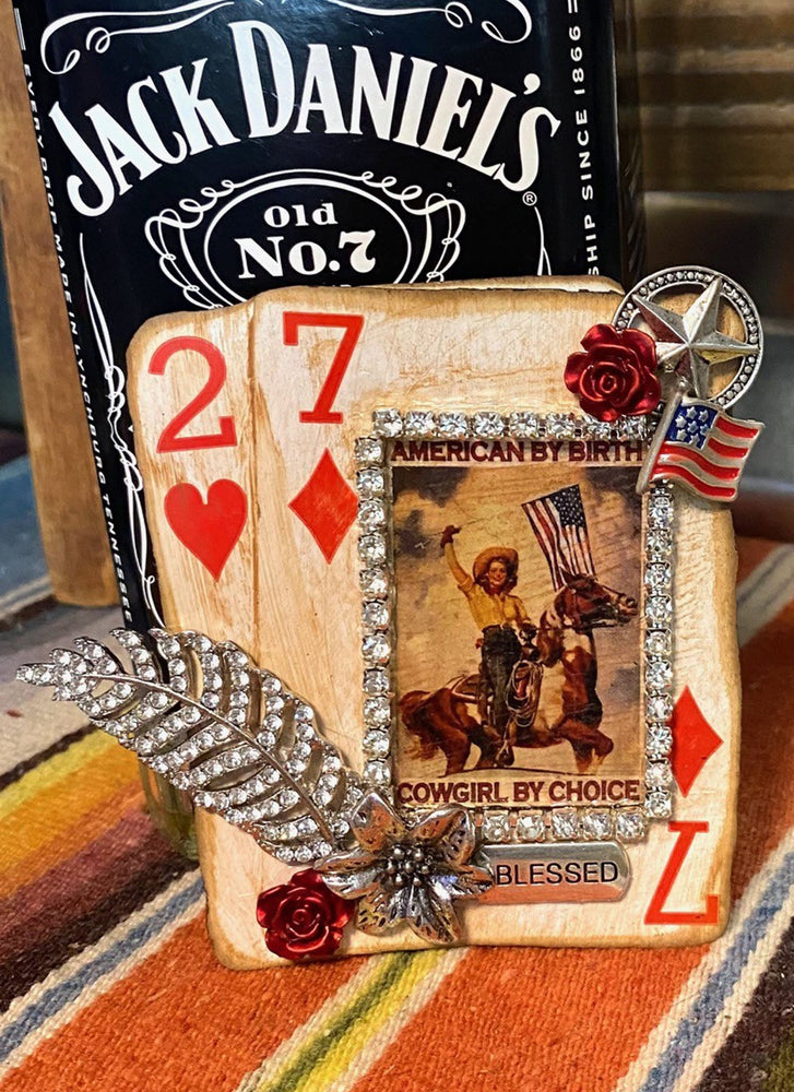 Cowgirl By Choice Pin