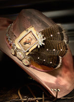 Be A Cowgirl- Distressed Hat