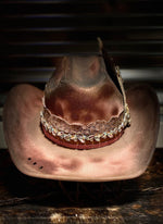 Be A Cowgirl- Distressed Hat