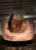 Be A Cowgirl- Distressed Hat