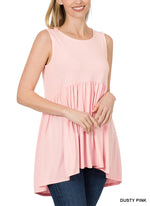 Pink Sleeveless Top