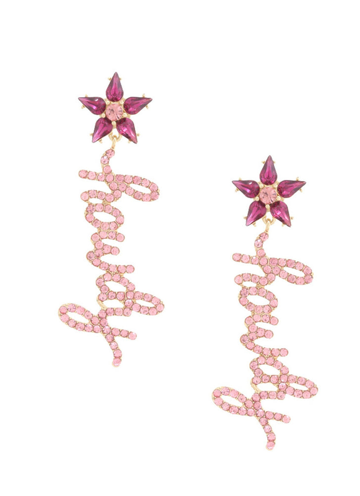 Howdy Rhinestone Earrings