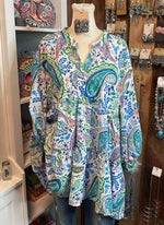 Paisley Free Flowing Top