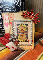 Queen Of Hearts Pin