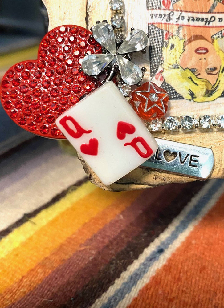 Queen Of Hearts Pin