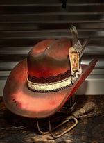 Ride Baby Ride- Distressed Hat