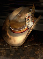 Rodeo Cowgirl - Distressed Hat