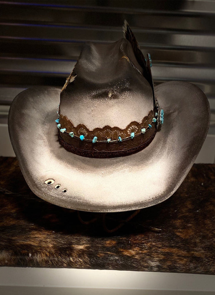 Texas Rodeo Distressed Hat