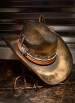 Rodeo Cowgirl - Distressed Hat