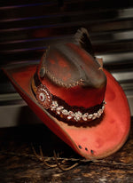 Rodeo Distressed Cowgirl Hat