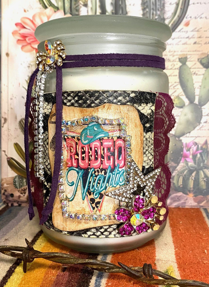 Rodeo Nights Candle