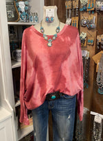 Pink Raglan Sleeve Top