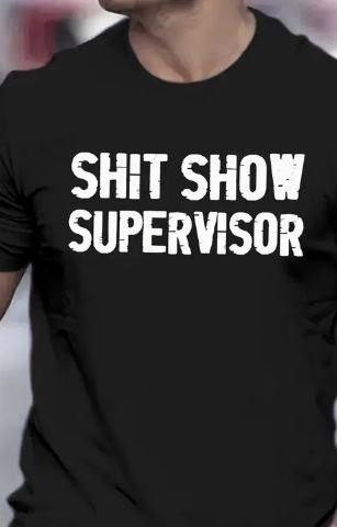 Unisex Supervisor T Shirt