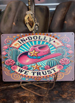 In Dolly We Trust Sign