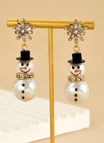 Snowman Earrings - Holiday Show