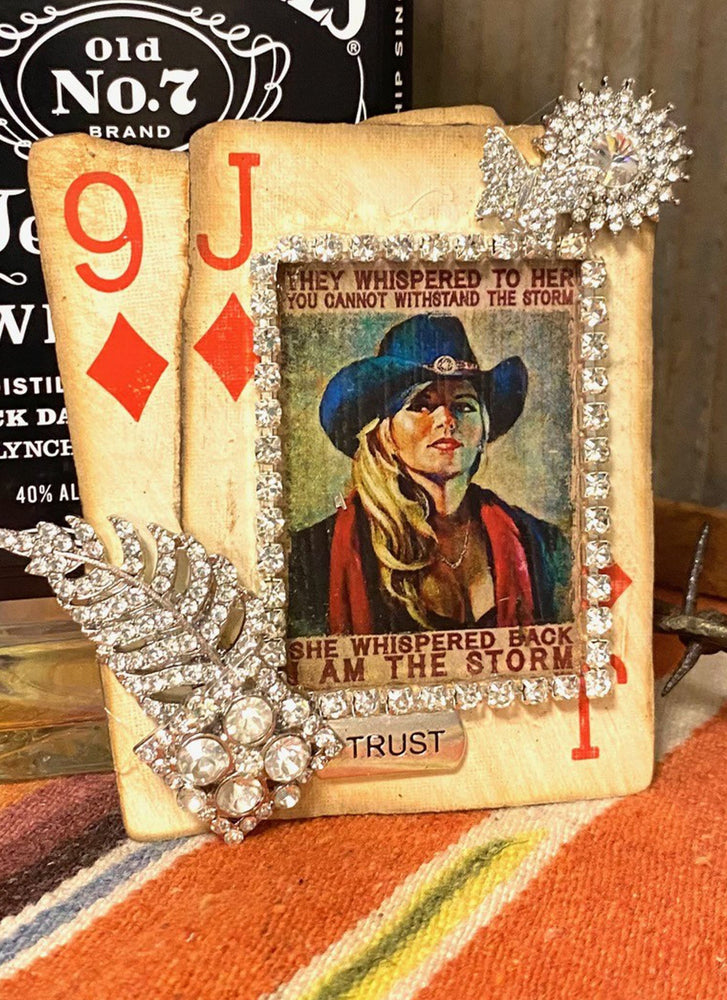 I Am The Storm Pin