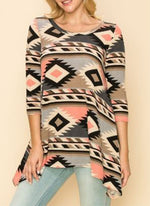 Eye Catching Aztec Top