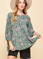 Light Weight Floral Top