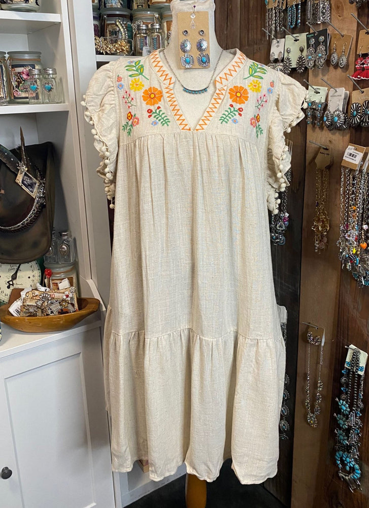 Embroidered Cowgirl Dress