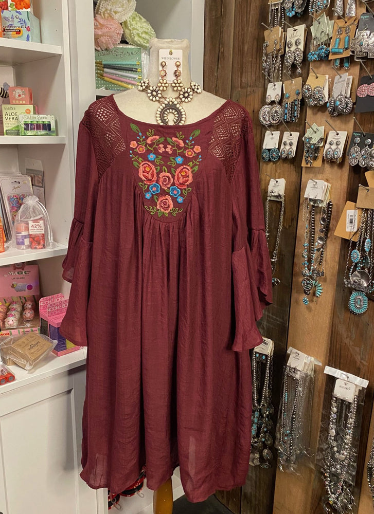 Embroidered Cowgirl Dress