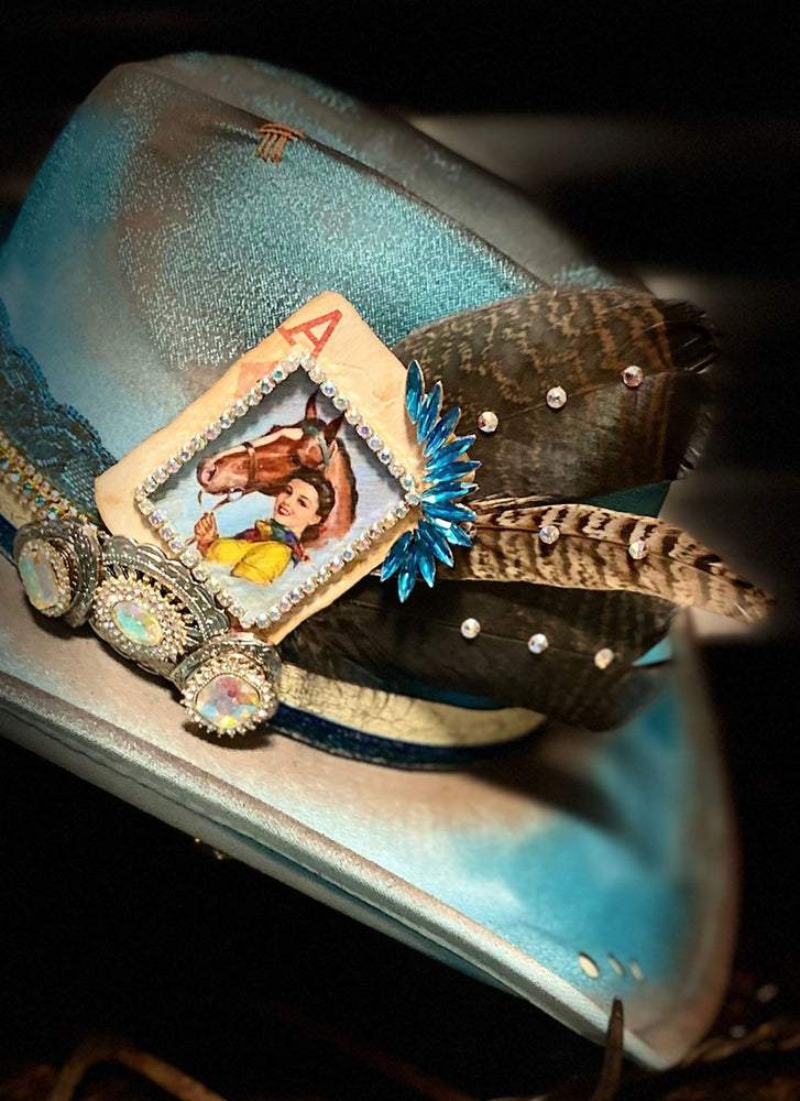 The Senorita Distressed Hat