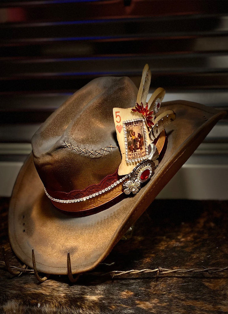 Texas In Their Souls - Distressed Hat