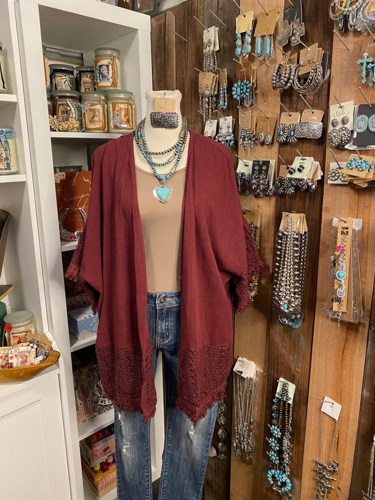 Embroidered Cowgirl Cardigan