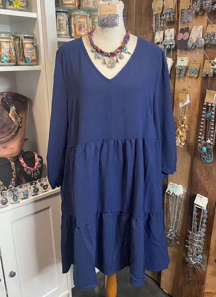 Classic Navy Dress